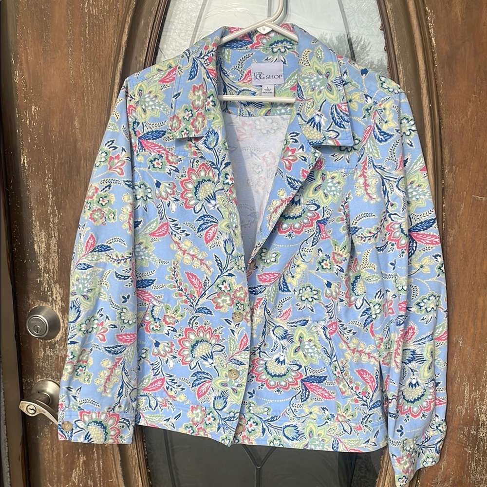 The TOG Shop floral Blazer Jacket! Size Large
